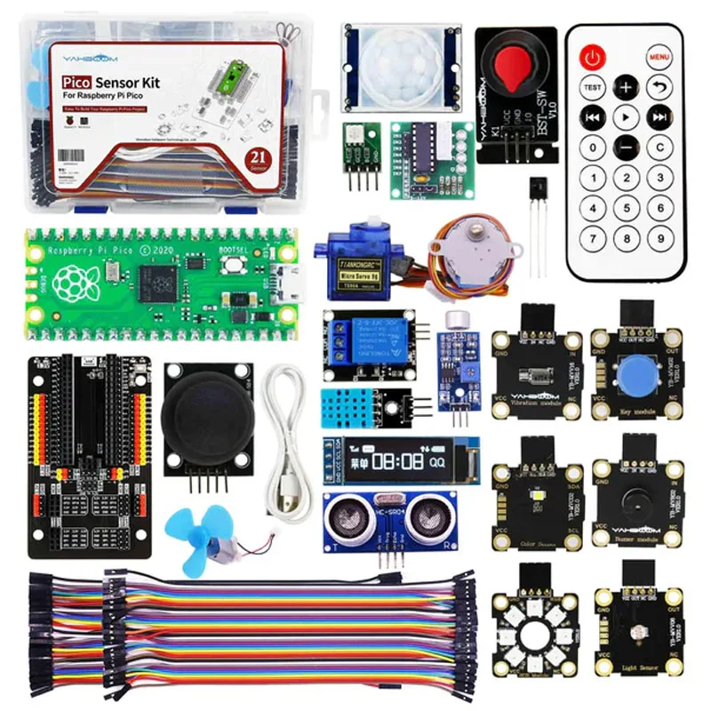 Raspberry Pi Pico Sensor Kit макетная плата (начало работы с микроциклоном и