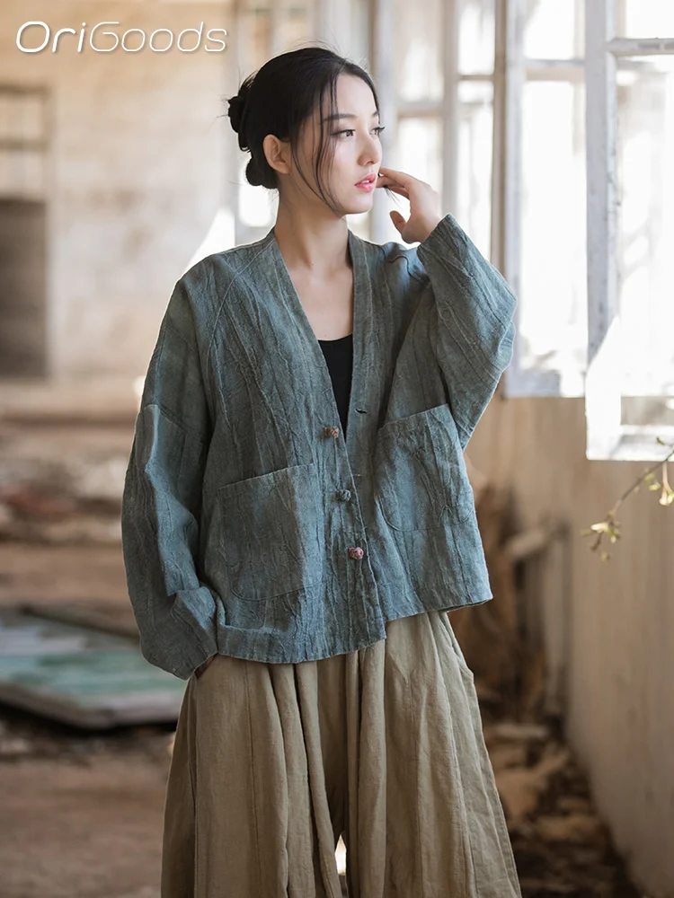 Оригинальное пальто большого размера Женская фоторубашка винтажные топы с