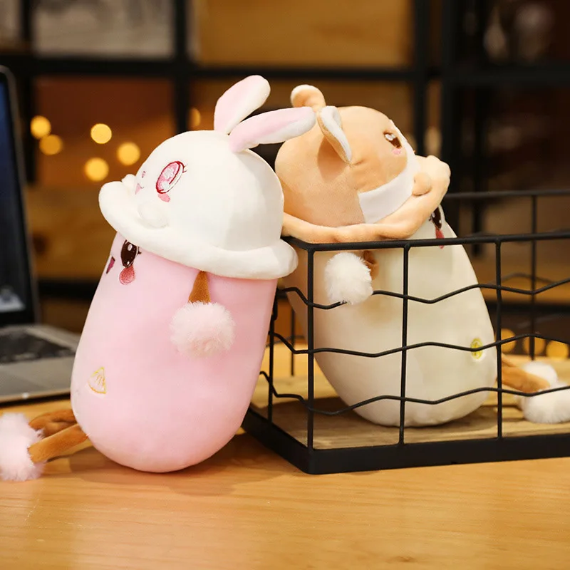 Kawaii Кролик корги плюшевые игрушки милые 26 см 38 см 58 см мягкие куклы Мягкие плюшевые игрушки мягкие куклы для детей подарок на день рождения Д... (art.: 3920bb42bcf20) - 3920bb42bcf20