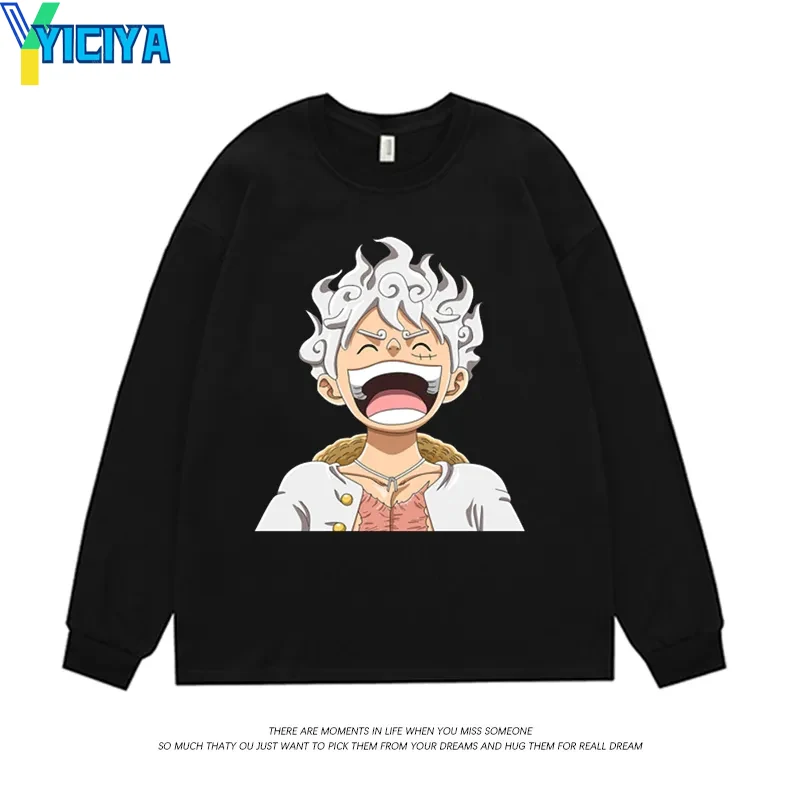 

YICIYA Hoodie Sweatshirt new Cartoon cotton Goth Japanese Harajuk Blouse Sweatshirts Winter Long Sleeves Sweater Y2k Female 2023