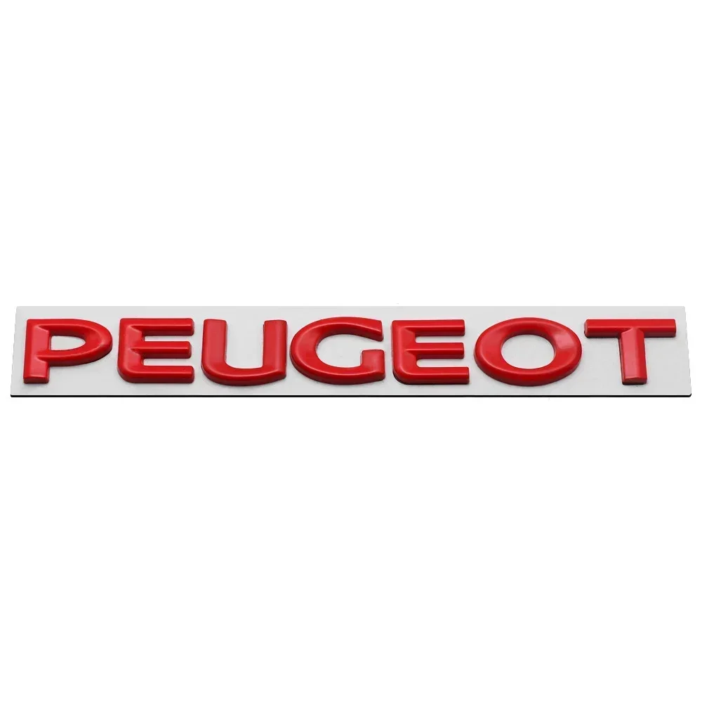 

Автомобильная эмблема, наклейка с буквами для Peugeot 3008 308 2008 208 408 4008 GT 5008 307 508 206 207 301, украшение