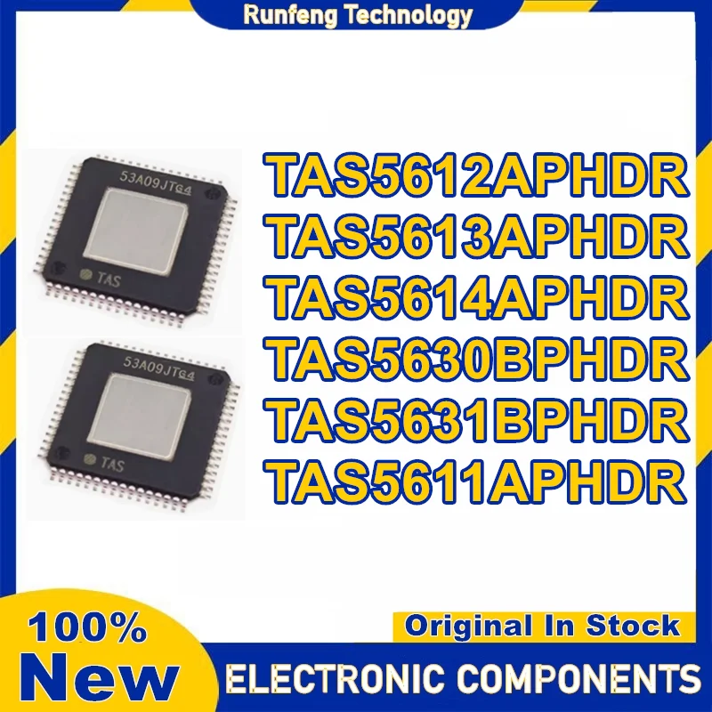 TAS5611APHDR TAS5612APHDR TAS5613APHDR TAS5614APHDR TAS5630BPHDR TAS5631BPHDR Новый оригинал на складе