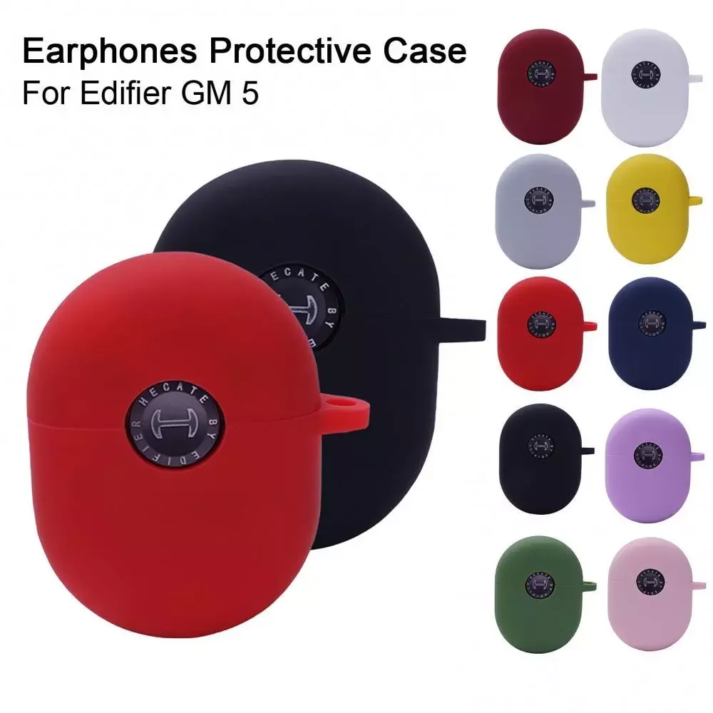 

Non-slip Silicone Wireless Bluetooth-compatible Earphones Protective Case for Edifier GM 5