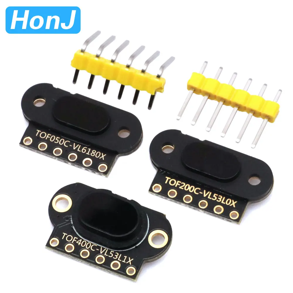 VL6180/VL53L0X/VL53L1X время полета (ToF) лазерный датчик дальности TOF050C TOF200C TOF400C 50 см/2 м/4 м IIC для Arduino STM32