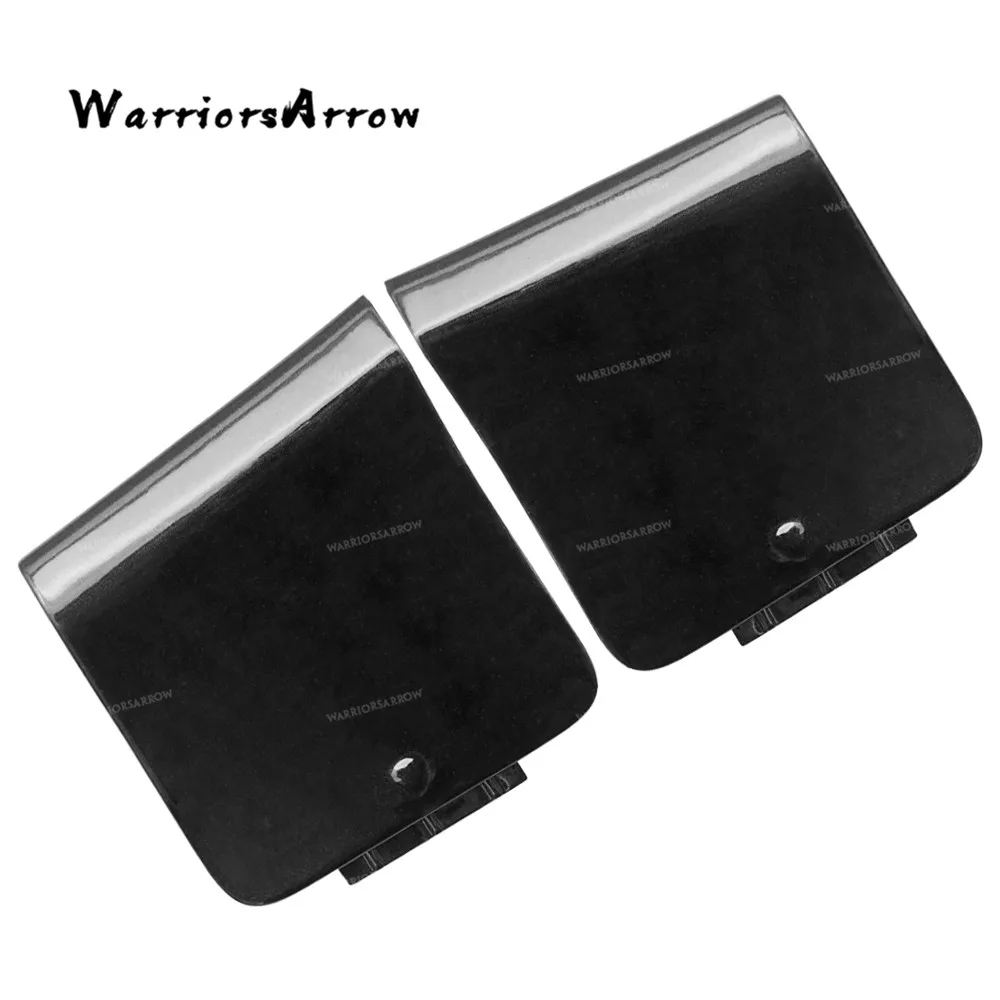

Pair Rear Left Right Bumper Towing Hook Eye Cover Plastic Unpainted For BMW X3 F25 M-SPORT 2011-2017 51128052112