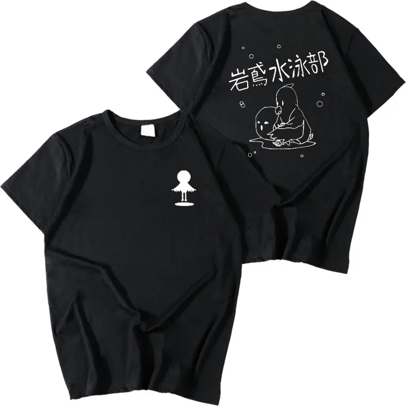 Новинка бесплатно! Тачибана Макото футболка Nanase Haruka аниме Мужская хлопковые топы