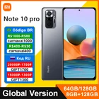 Xiaomi Redmi Note 10 Pro, экран AMOLED глобальная версия дюйма, 6 ГБ 64 Гб128 ГБ, камера мобильный телефон МП, процессор Snapdragon 732G, 120 Гц, быстрая зарядка 33 Вт