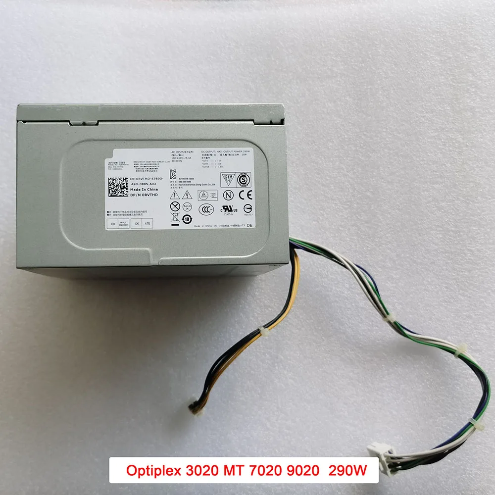 

Настольный блок питания для Dell Optiplex 3020 MT 7020 9020 H290AM-00 290W, тестовая Отгрузка