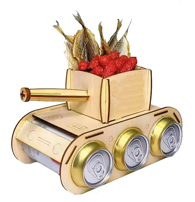 

Трехмерная головоломка-танк, органайзер для мелких объектов может быть собственным внешним видом своими руками