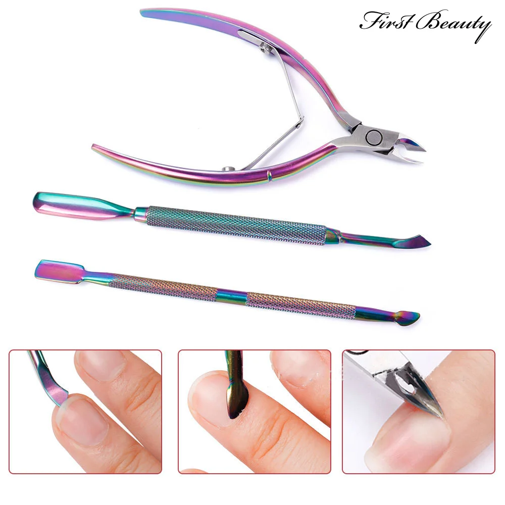 

Art Set Pedicure Manicure Tools Stainless Steel Cuticle Nipper Cutter Clipper Nail Tools for Nails profession Cuticle Remover