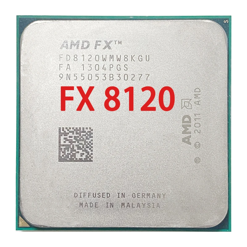 

AMD FX-Series FX 8120 FX8120 FX-8120 3.1 GHz 95W Eight-Core CPU Processor FD8120WMW8KGU Socket AM3+