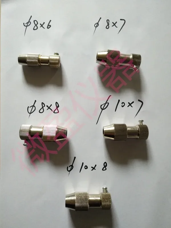 5 шт. электрический миксер JJ-1 медная зажимная головка 8*6 Tetrafluoro аксессуары для