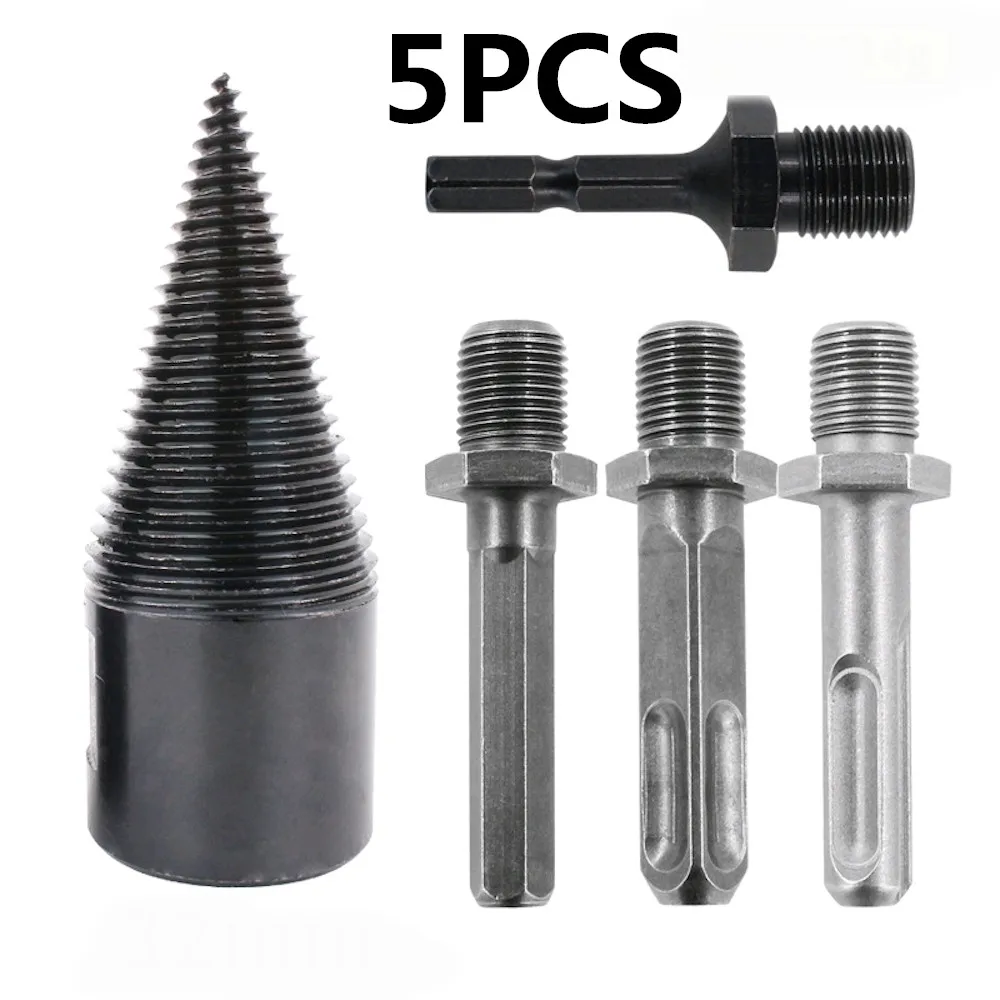 

Firewood Chop Wood Drill Bit Splitting Tool Splitting Cone Log Splitters Wood Breaking Machine Wood Breaker Firewood Chopper