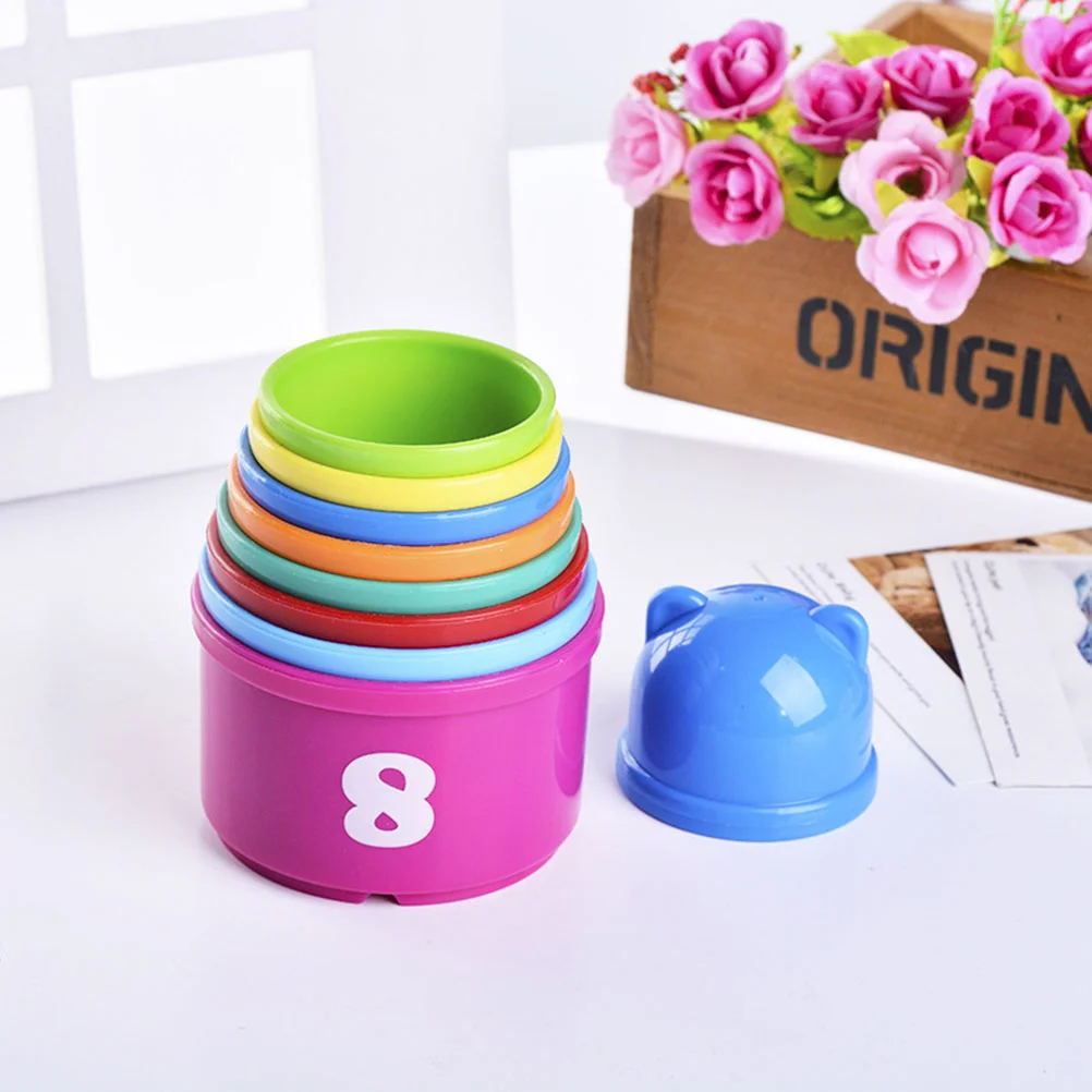 

Nesting Cups Bear Stacking Stacking Cups Cartoon Stacking Blocks StackerAnimals Educational Toys Gifts for Toddlers Babies Kids