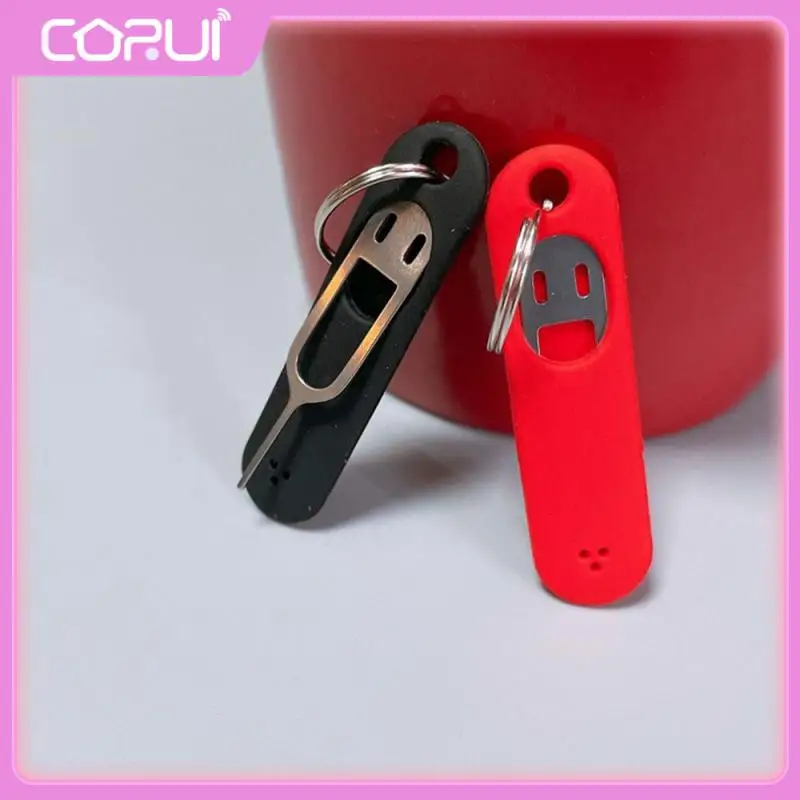 

Creativity Flat Not Easily Deformed Cell Phone Portable Card Reader Safety Mobile Phone Peripherals Anti-lost Thimble Invisible