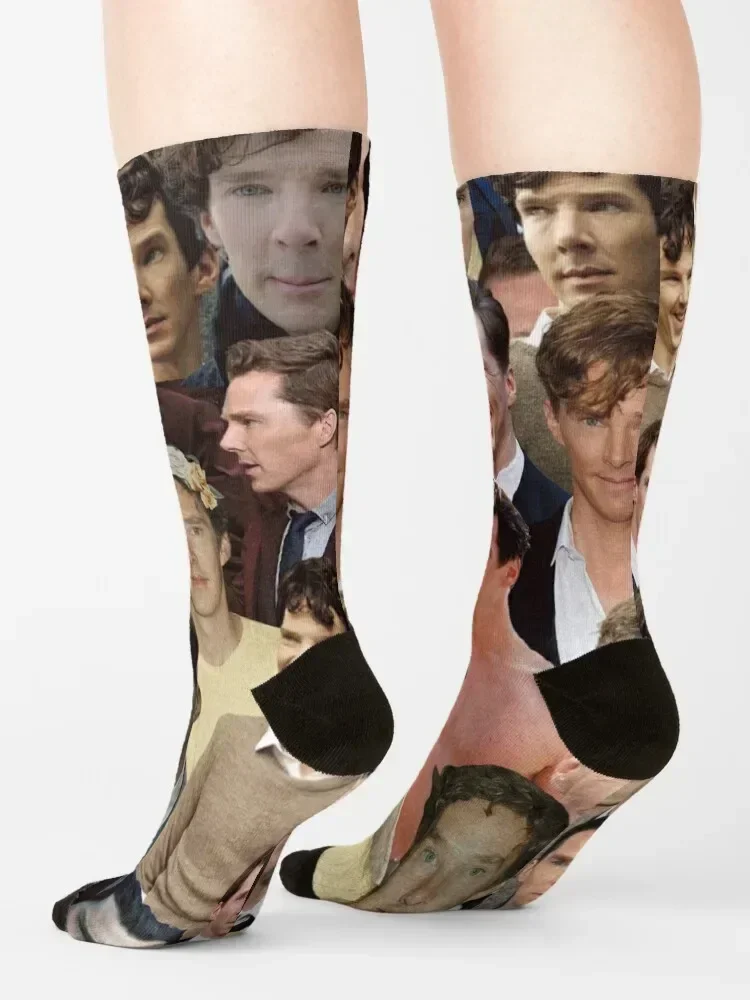 Бенедикт Камбербетч фотоколлаж Носки Новинки забавный подарок