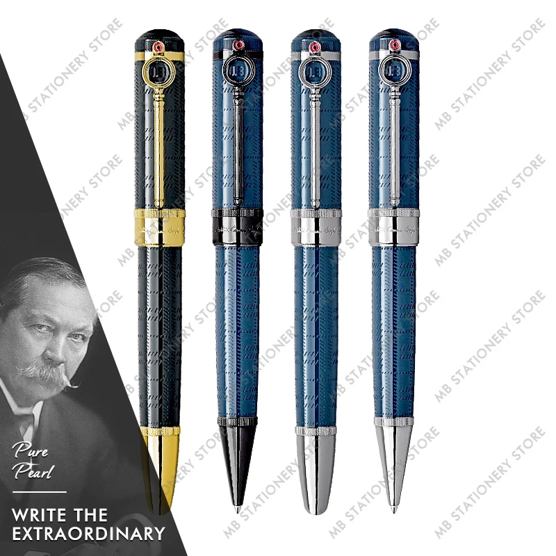 

PPS Luxury Sir Arthur Conan Doyle MB Roller/Ballpoint Pen With Magnifying Glass Round Design Writer Edition Number 4956/9000