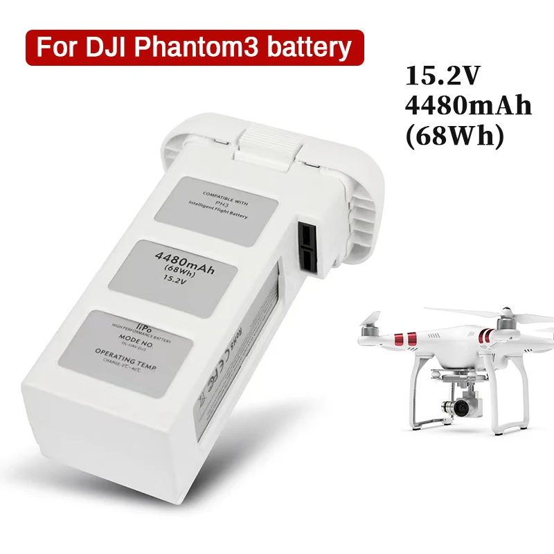 

Batterie li-po pour Drone DJI Phantom 3 SE pour vol Intelligent, Standard professionnel accessoires RC 15.2V 4480mAh nouveau