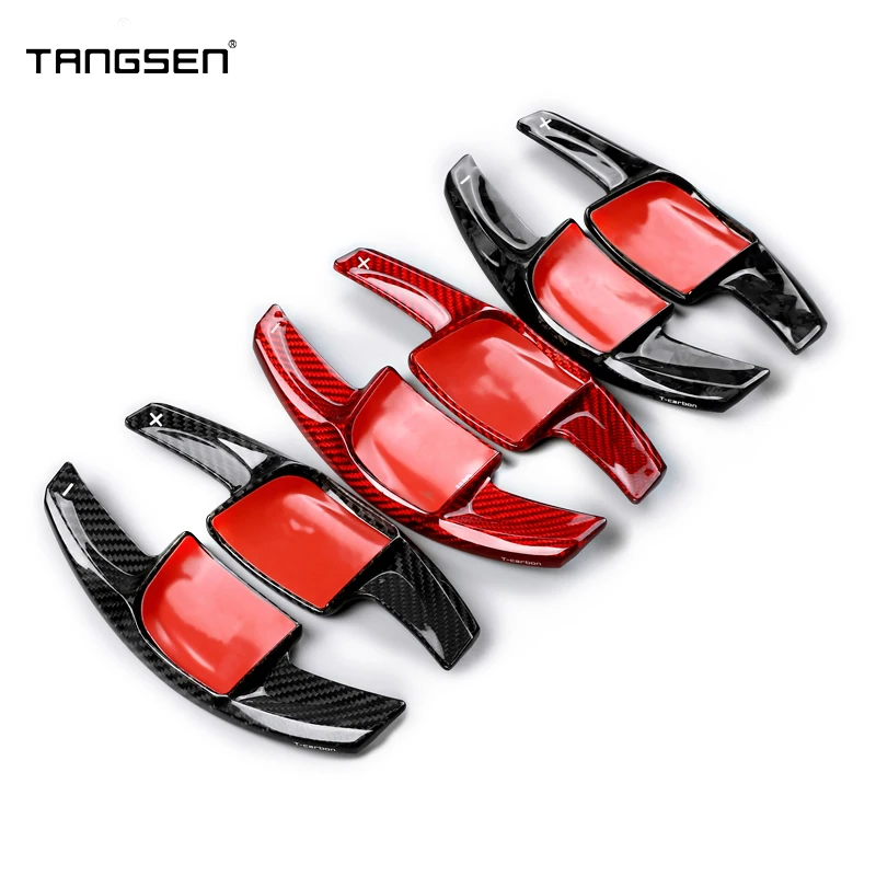 Лопастной переключатель рулевого колеса из углеродного волокна подходит для