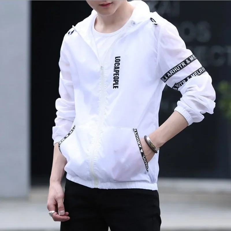 Мужская солнцезащитная одежда легкая дышащая защита от ультрафиолета