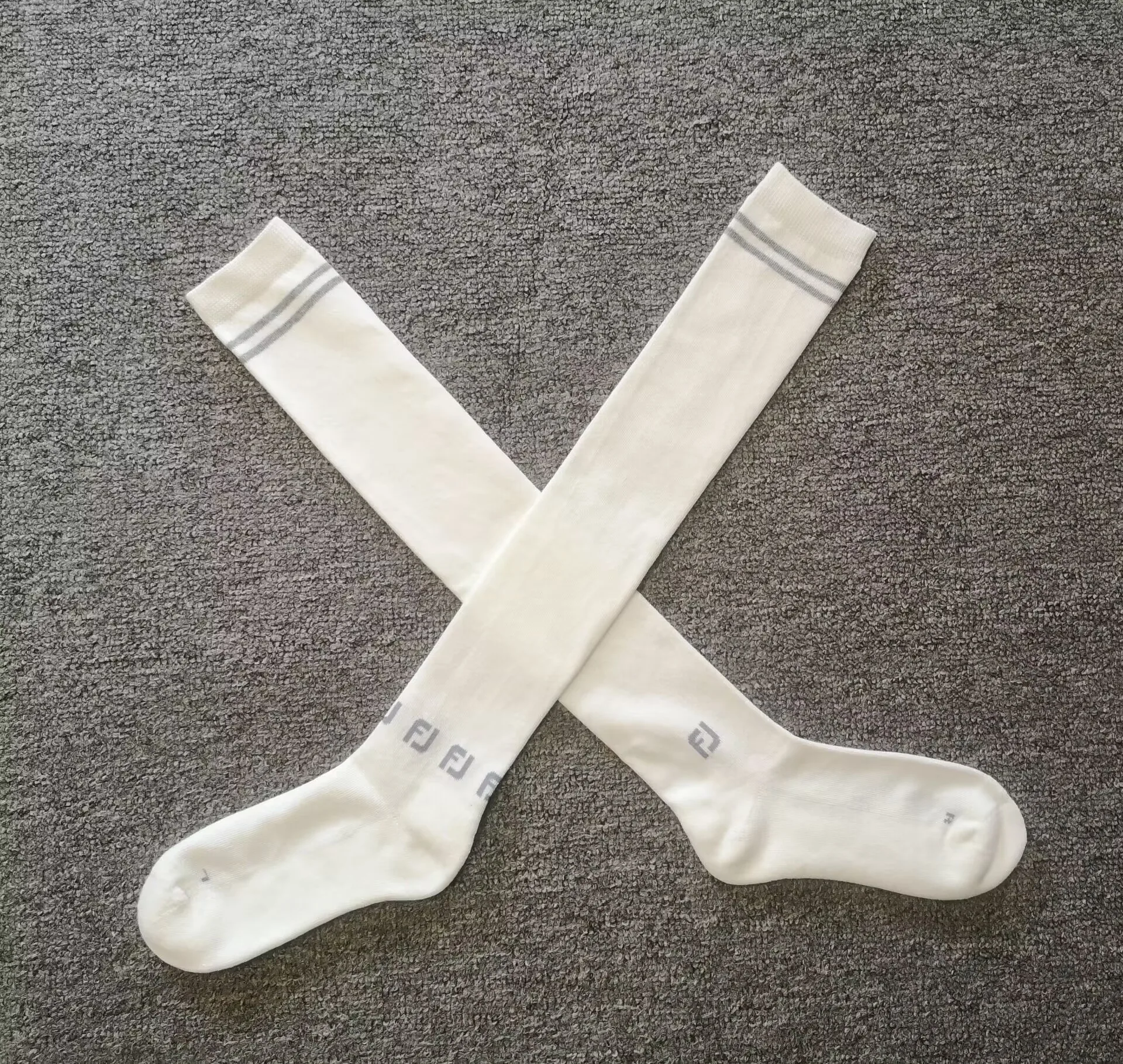 New golf stockings ladies autumn and winter thick knee combed cotton socks outdoor sports socks