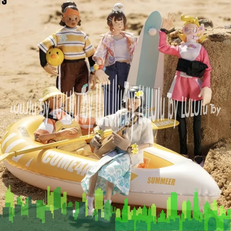 Фото Коллекционная фигурка солдата COME4ARTS PUPU ALIENS (совместный выпуск), серия Beach, для взрослых коллекционеров №5
