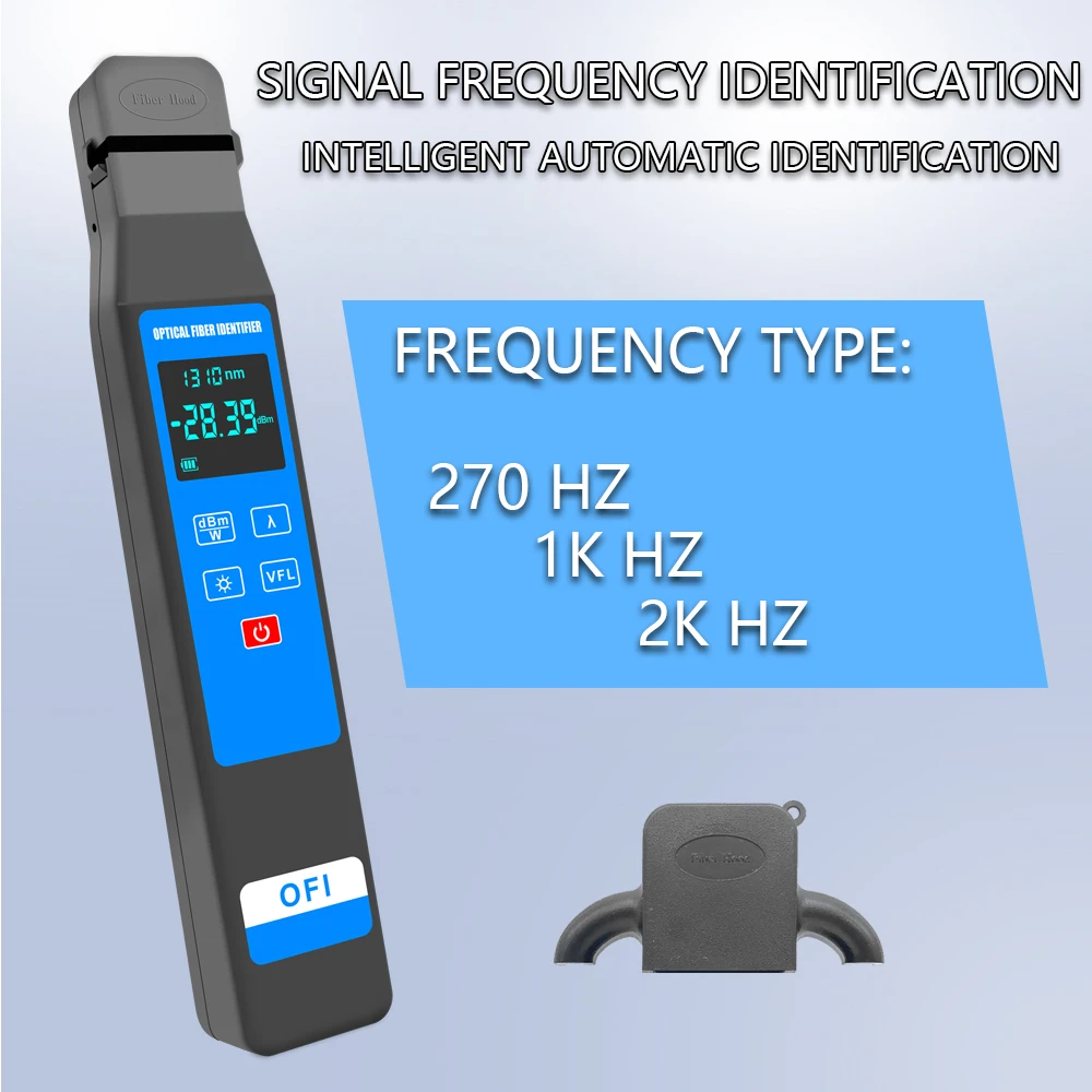 OPTFOCUS Fiber Optical Identifier 10mW Visual Fault Locator Laser Pen -50~+26dB Optic Power Meter Fiber Tester Free Shipping