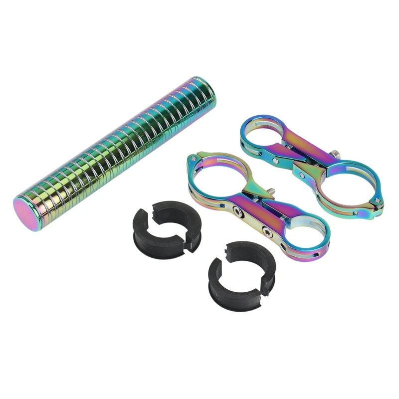 

Ebike Handlebar Extender, Double Frames Colorful Titanium Alloy Bicycle Handle Extension Bracket, Fit for N1S U1 U+