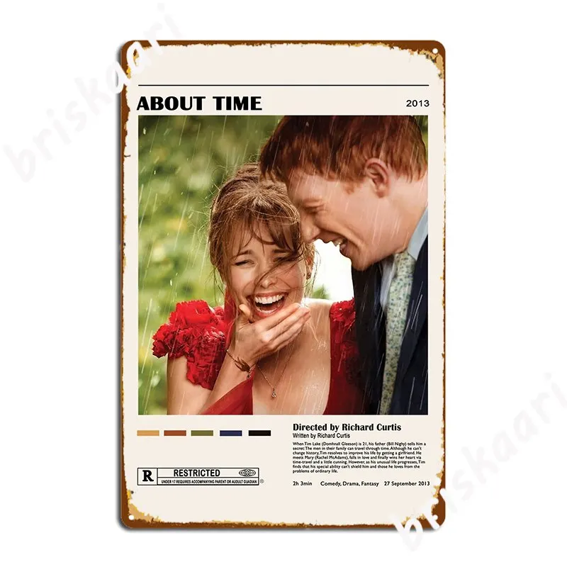 

Плакат о времени, металлический плакат с табличкой, дизайнерский плакат, постер для гостиной, клувечерние, жестяной плакат