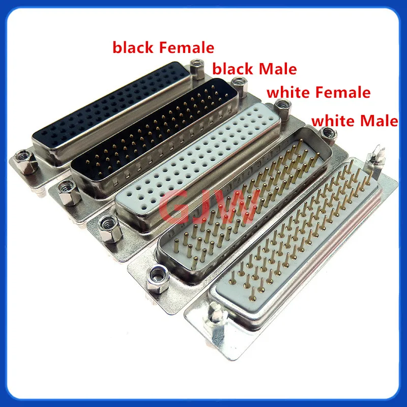 1 шт. 1U позолоченный HDP50 DP50 DB50 РАЗЪЕМ папа-мама прямой штифт с фиксированным винтом