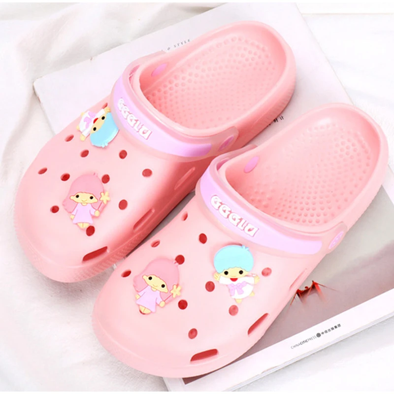 Women Summer Slippers Cute Cartoon Outdoor Soft Slippers for Women Platform Beach Slippers Female Comfortable EVA Non-slip 2023