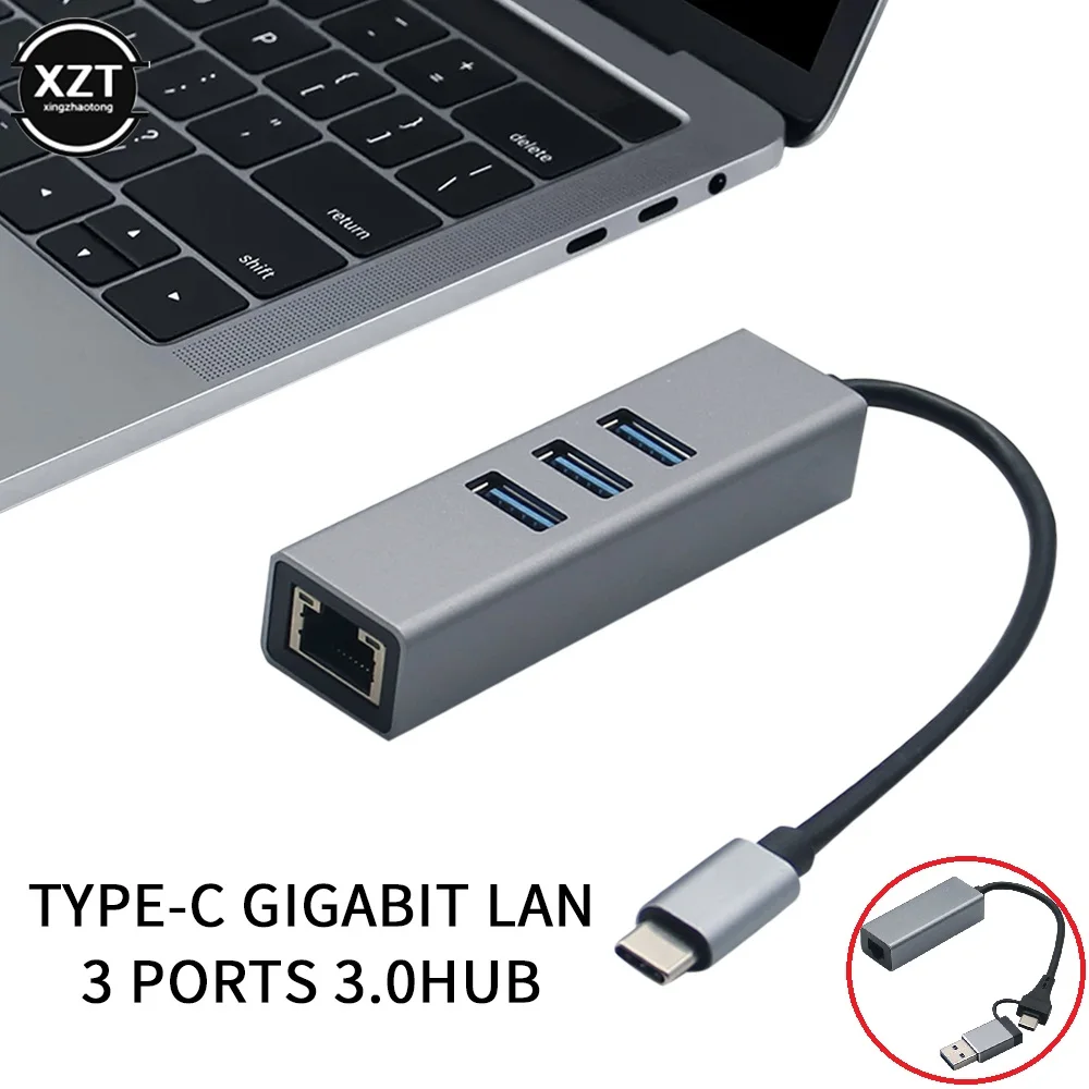 Беспроводная сетевая карта RTL8153 USB 3 0 к Ethernet 1000 Мбит/с