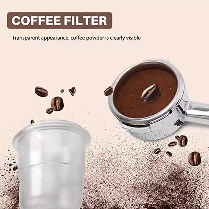 51/53/58 мм прозрачная чашка для дозирования кофе мельница порошка нюхающая кружка