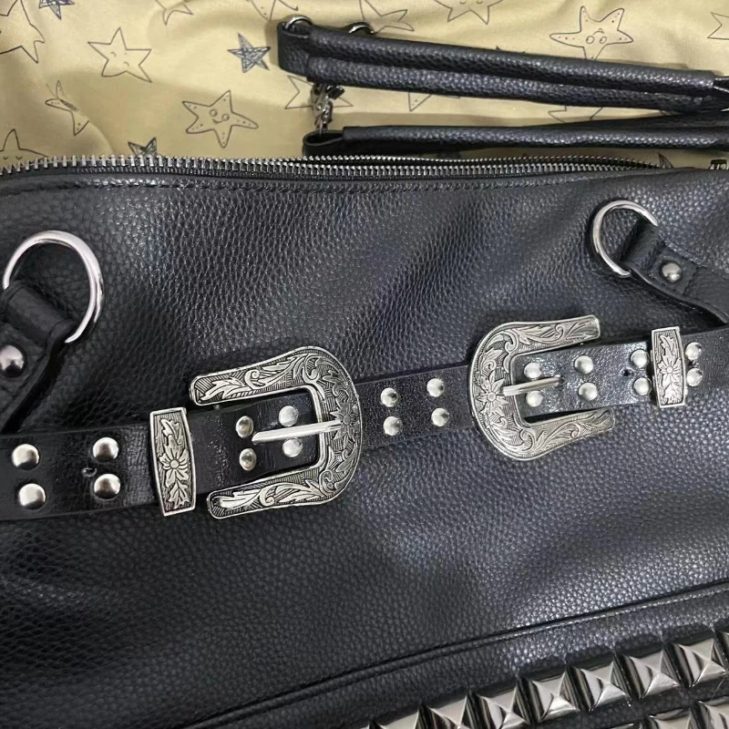 Женская сумка через плечо Spice Girls с резной пряжкой женская большой вместимости