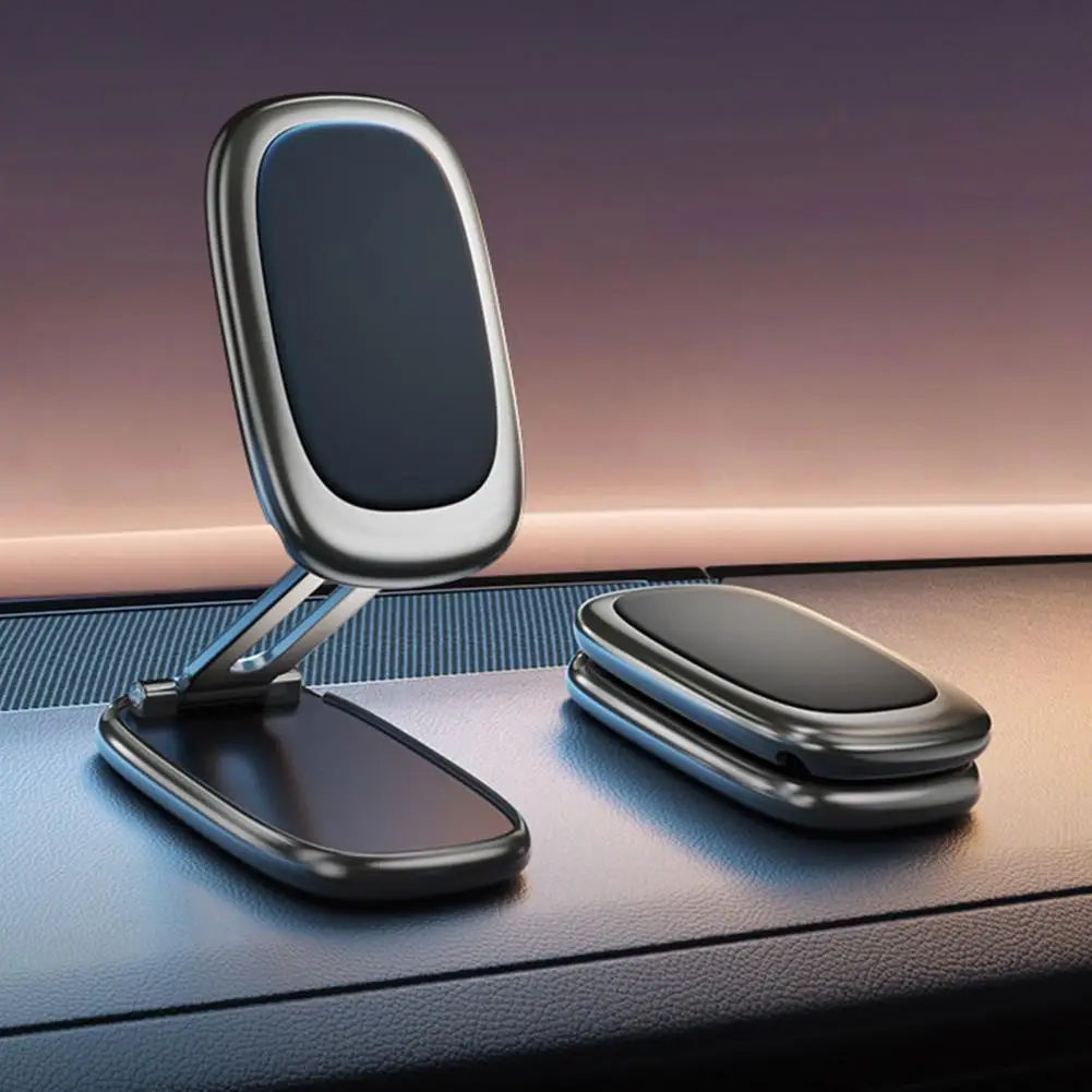 

Автомобильный держатель для телефона с 6 магнитными присосками, самоклеящийся, с сильной нагрузкой, видимый, складной, с поворотом на 360 градусов, автомобильное крепление для телефона