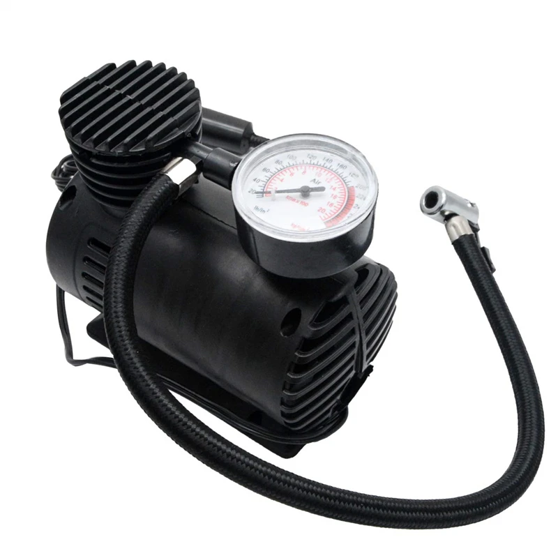 Car Tyre Pump Heavy Duty Inflator 300psi 12v Compressor Port
