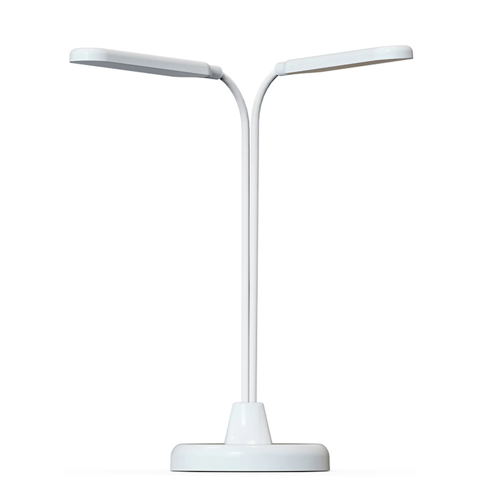 

LED Double-head Desk Lamp Dimmable Touch Table Lamp DC5V USB Powered Table Light 8W Night Light Dimming Portable Reading Lamp