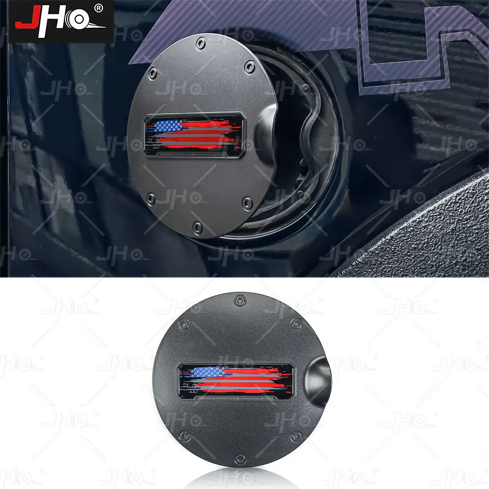 

Флаг автомобиля JHO, крышка бензобака для бензобака, крышка MP, декоративная отделка для Ford F150 2021 2022 2023, внешние аксессуары