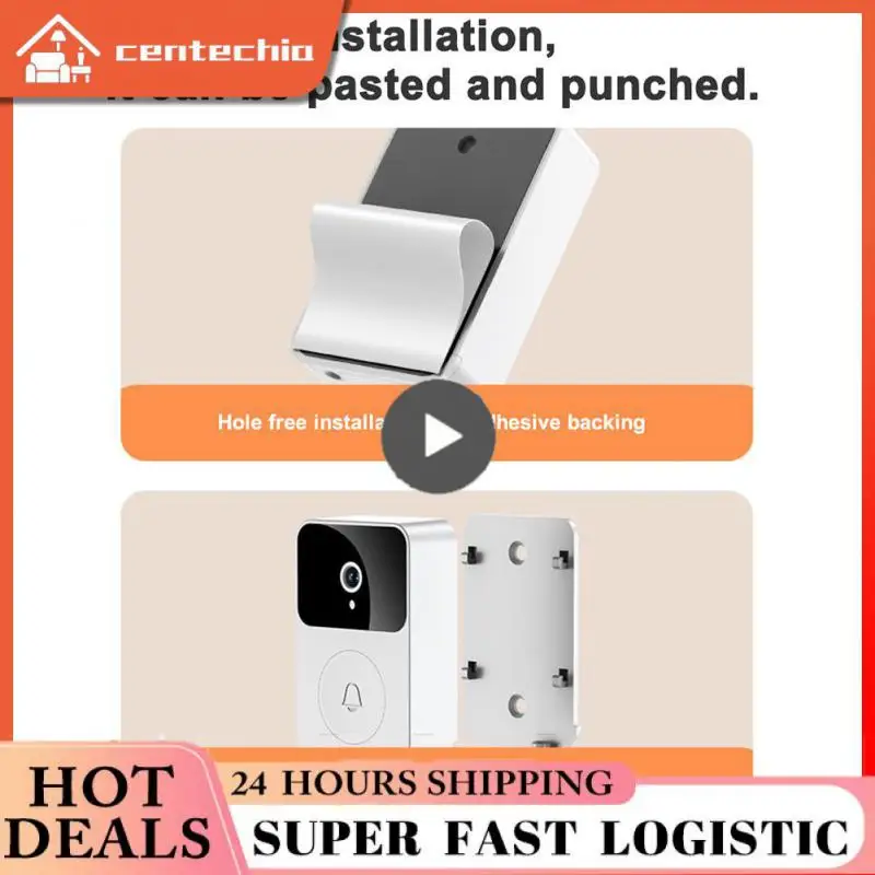 

Night Wireless Wifi Doorbell Real-time Intercom Video Door Bell 1080p 800mah Smart Doorbell Waterproof Long Life