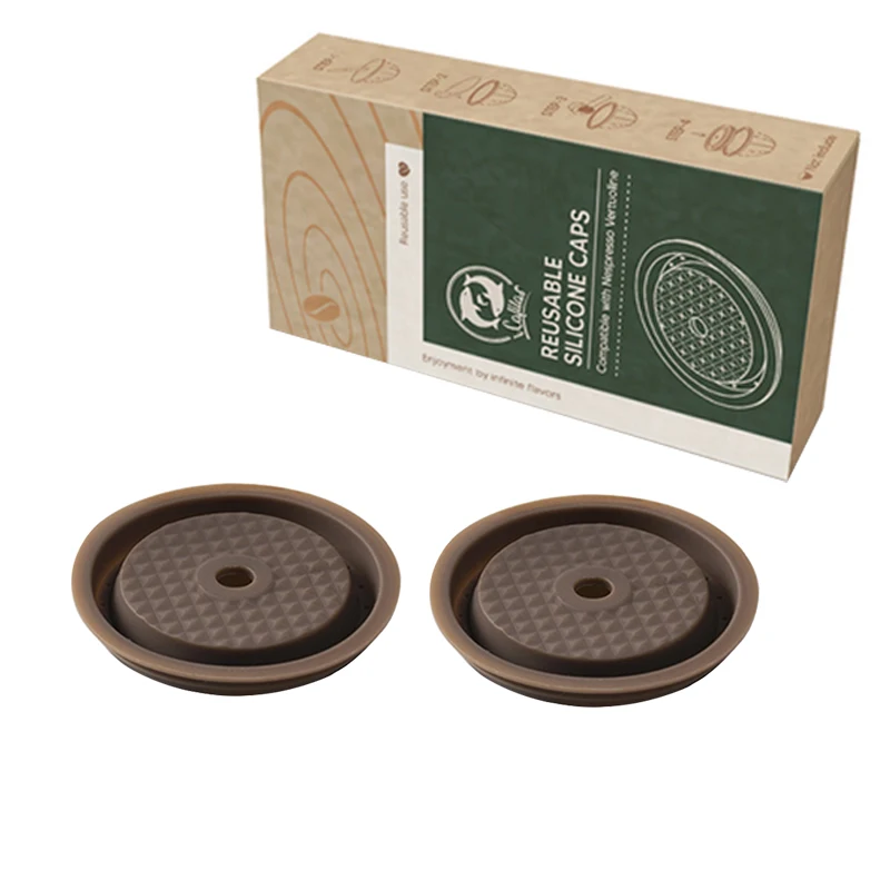 Многоразовый силиконовый чехол iCafilas для капсул Nespresso Vertuo