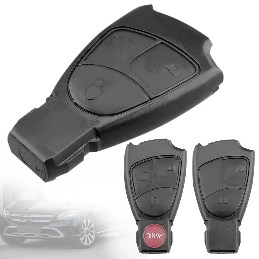 

Car Key Case Replacement 2/3/4 Button Remote Key Shell Accessories For Mercedes Benz C B E Class W203 W211 W204 YU BN CLS CLK