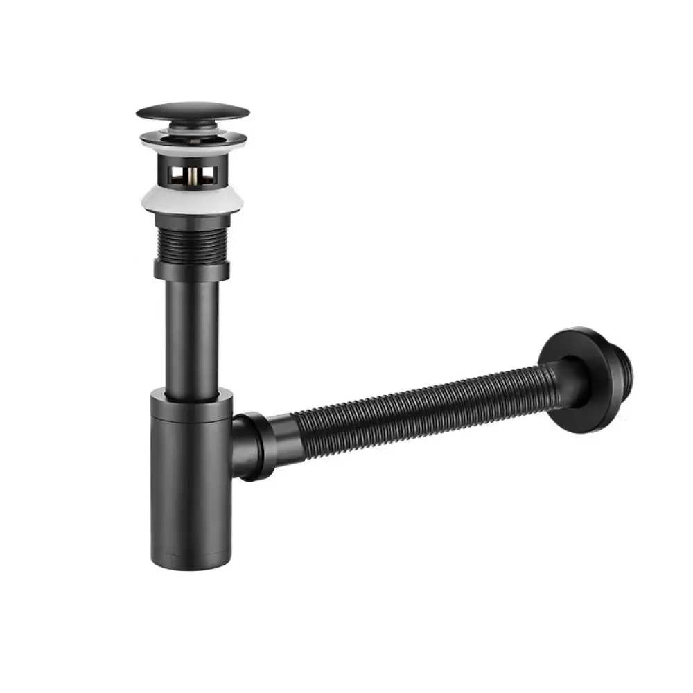 

Круглая P-ловушка из меди, серебристого цвета