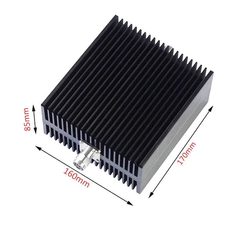 Аттенюатор типа N 200 Вт DC-3 ГГц/4 ГГц 1 дБ ~ 60 штекер с гнездом радиочастотный