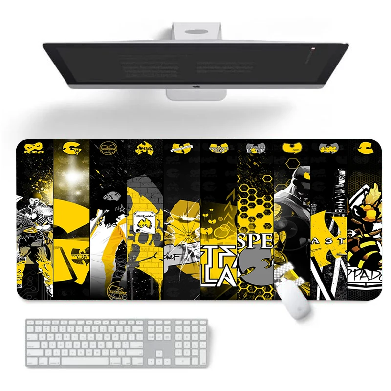 

Wu T-Tang Clan Mousepad Gamer Anime Mouse Pad Gaming Accessories Pc Cabinet Games Computer Desks Keyboard Desk Mat Mats Office