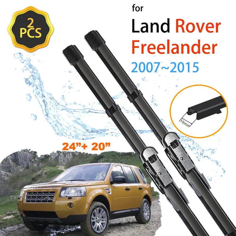 

Car Wiper Blade for Land Rover Freelander 2 LR2 2007~2015 Front Windscreen Windshield Wipers Brushes Cleaning Auto Accessories