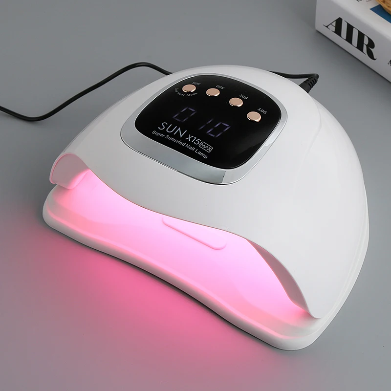 TFSCLOIN SUN X15/X12 MAX UV LED Nail Drying Lamp For Curing All Gels Professional Nail Dryer With LCD Screen Manicure Tools