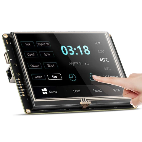 3,5 дюймовый последовательный ЖК-Интеллектуальный TFT-дисплей HMI с программой + сенсорный экран для панели управления оборудованием