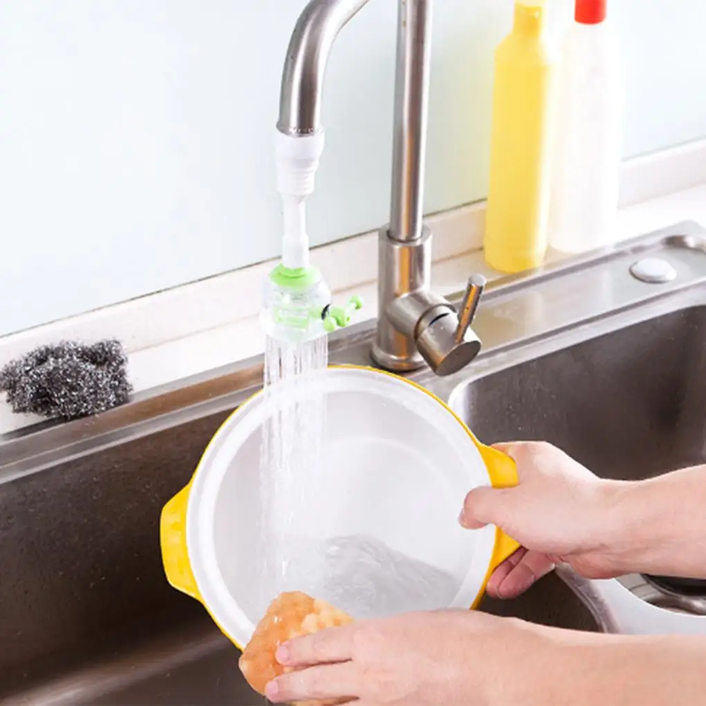 

Kitchen Bathroom Faucets Save Water Tap Rotating Adjustable Faucet Extender Spill Valve Shower Filter