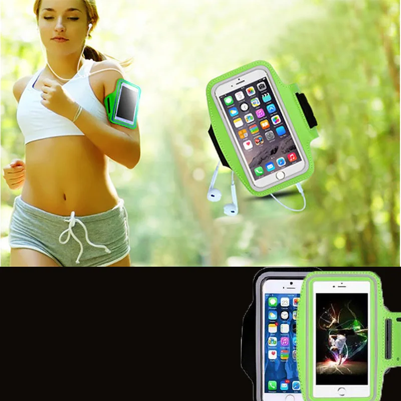 Running Mobile Phone Arm Bag Outdoor Unisex Armband Sports Sleeve Wrist Waterproof | Мобильные телефоны и аксессуары