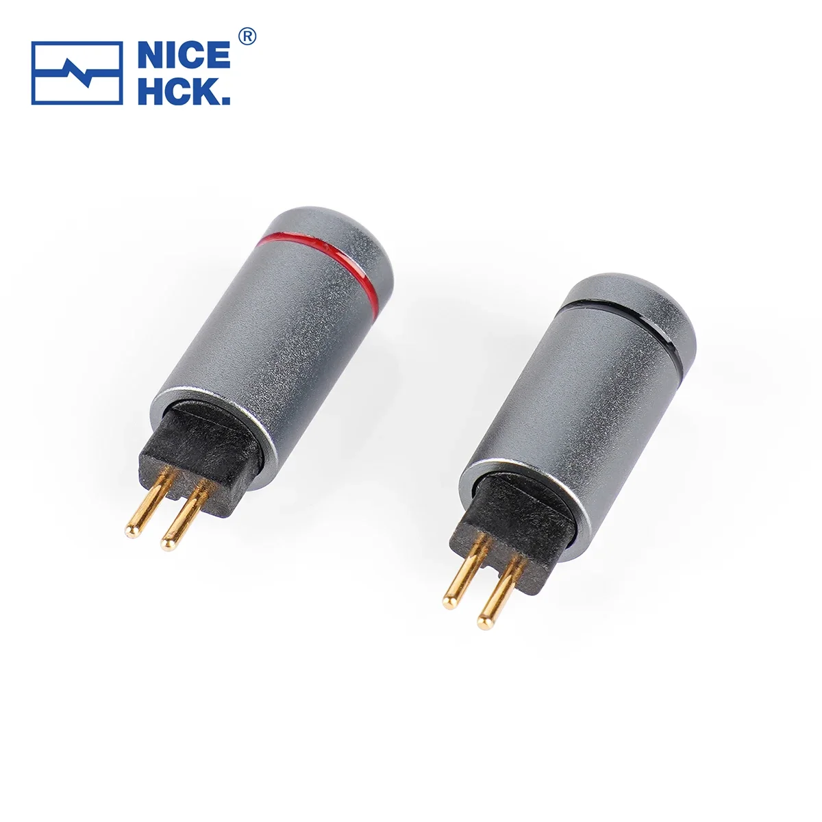 Фото NICEHCK позолоченный OFC 0,78 мм 2-контактный черный пластиковый разъем для DIY Hi-Fi провод для наушников, аксессуары для обновления №1